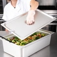 thumbnail image 5 of Carlisle 607000CS Full-Sized Steam Pan Cover, Stainless, 5 of 5
