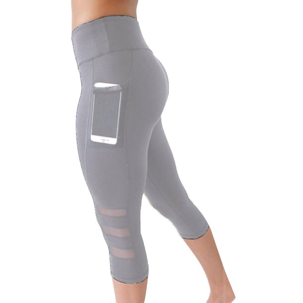 capri workout leggings with pockets