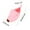 60#Pink, variant on Banana Shaped Warm Pet Bed, Soft Breathable Thickened Cushion, Anti Deformation Cute Modeling, Winter Warm Rest Sleeping Nest for Small Medium Cats Dogs Indoor Rest Sleeping Use