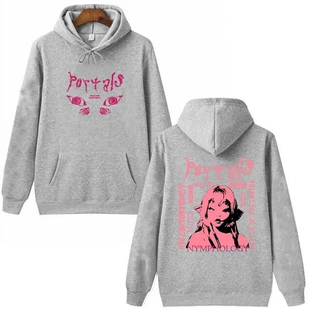 Portals Chandail à Capuchon Melanie Martinez Hoodie Style Décontracté Haut Style Imprimé Printemps et Automnehoodie HOEMLIN