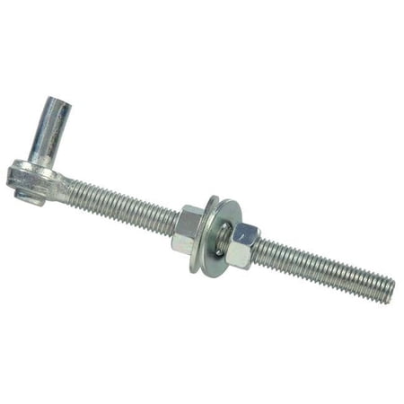 Hillman Group 851913 Flagged - Zinc Gate Bolt Hook - 0.625 x 8 in.