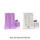 thumbnail image 5 of Inteprter Toallas faciales de rayas gruesas de algodón puro, toallas absorbentes de secado rápido con patrón de lavanda Type4 NO4 Inteprter JJ7112-01, 5 of 6
