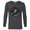 Charcoal Heather, variant on Marvel Pride Rainbow Avengers Logo Belong Believe Be Proud - Long Sleeve T-Shirt for Men - Customized-Charcoal Heather