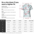 thumbnail image 4 of Rocae Tropical Flamingo for Men's Moisture-Wicking Crew Tee - T-Shirt for Sports, Outdoor Activities, and Casual WearX-Large, 4 of 9