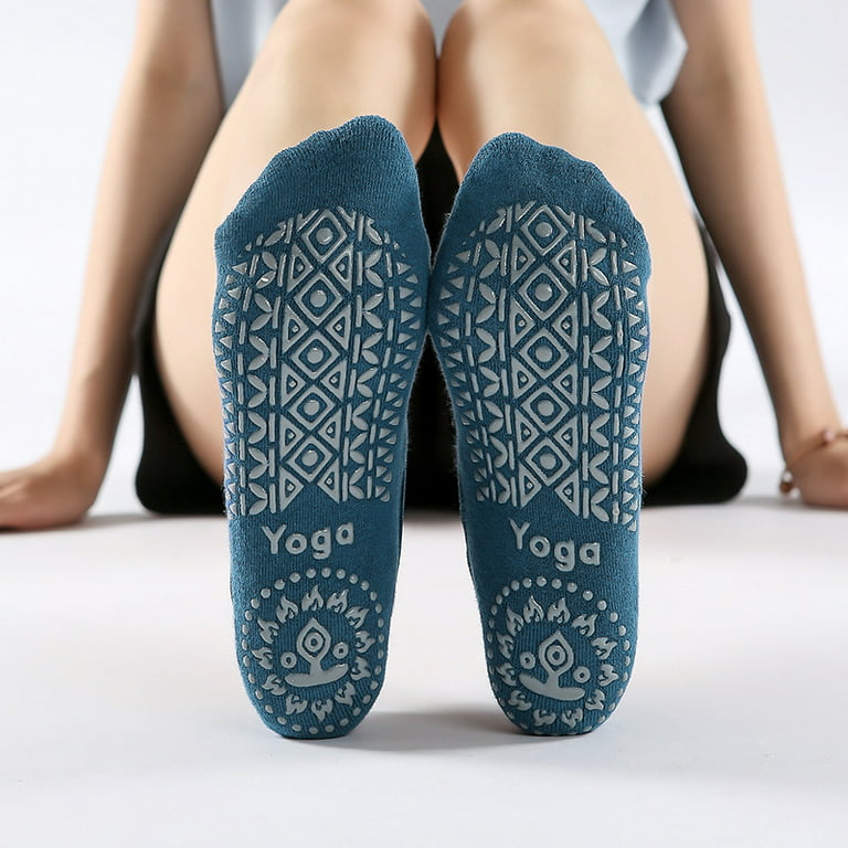 Myohlone 3 Pairs Yoga Pilates Reformer Socks for Women Non Slip, Grip Socks  for Barre, Ballet, Hospital, Pilates Equipment : : Fashion