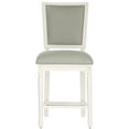 thumbnail image 5 of Safavieh Buchanan 26 in. H Upholstered Rectangle Counter Stool, 5 of 11