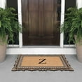thumbnail image 2 of A1HC Natural Rubber & Coir 24x36 Monogrammed Doormat For Front Door, Anti-Shed Treated Durable Doormat for Outdoor Entrance, Heavy Duty, Low Profile, Easy to Clean, Long Lasting Front Porch Entry Rug, 2 of 6