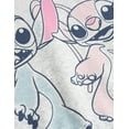 thumbnail image 3 of Disney Lilo & Stitch Angel Fleece Pullover Sweatshirt and Jogger Pants Outfit Set Toddler to Big Kid, 3 of 5