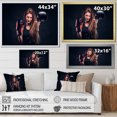 thumbnail image 4 of Designart "Beauty And Strength In Boxing" Fashion Woman Wall Decor, 4 of 7
