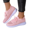 thumbnail image 3 of asddcavvf Ladies Flyweaving Mesh Sports Casual Socks Shoes Breathable Plus Size Lightweight Running, 3 of 7