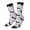 2 Black-1, variant on Dachshund Dog Print Adult Socks for Men & Women,Calf Socks, Ankle Socks,Boots Socks,Breathable Casual Sock,Unisex Crew Socks
