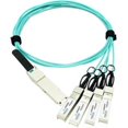 thumbnail image 3 of Axiom - 40GBase-AOC direct attach cable - QSFP+ (M) to SFP+ (M) - 15 m - fiber optic - active, 3 of 4