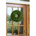 thumbnail image 4 of Mills Floral Company Boxwood Round Wreath, Single Side 16", 4 of 4