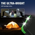 thumbnail image 3 of BAOKALER Solar Power Bank, Portable Charger, 20000mAh Solar Charger with LED Flashlight, IP65 Waterproof External Backup Battery Pack Perfect for Camping, Outdoor Activities（Green）, 3 of 8