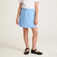 thumbnail image 2 of Girls Navy Blue School Skirt, Pleated Style A-line Flat Front with Elastic Waistband, Uniform Skirt for Girls 5-15 Years,Size 4-5T, 2 of 8