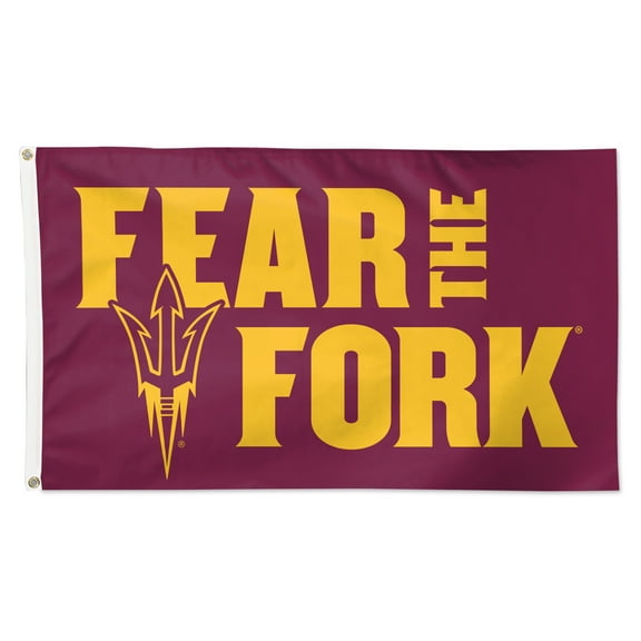 WinCraft Arizona State Sun Devils 3' x 5' Single-Sided Deluxe Team Slogan Flag