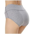 thumbnail image 2 of jjayotai Womens Underpants Clearance Solid Women's Fashion Briefs Comfortable Cotton High Waist Underwear Women Panties Briefs, 2 of 4