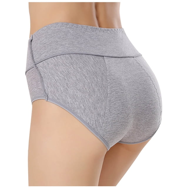 Timegard Culottes Menstruelles Femmes Coton Taille Haute Confort sous-Vêtements Anti-Fuites Culottes Menstruelles pour Dames