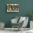 thumbnail image 2 of Canvas Wall Art - Medha Karandikar 'Speaking' Wall Art for Living Room, Bedroom, or Office Décor by Trademark Fine Art - 32 x 22 Inches, 2 of 4
