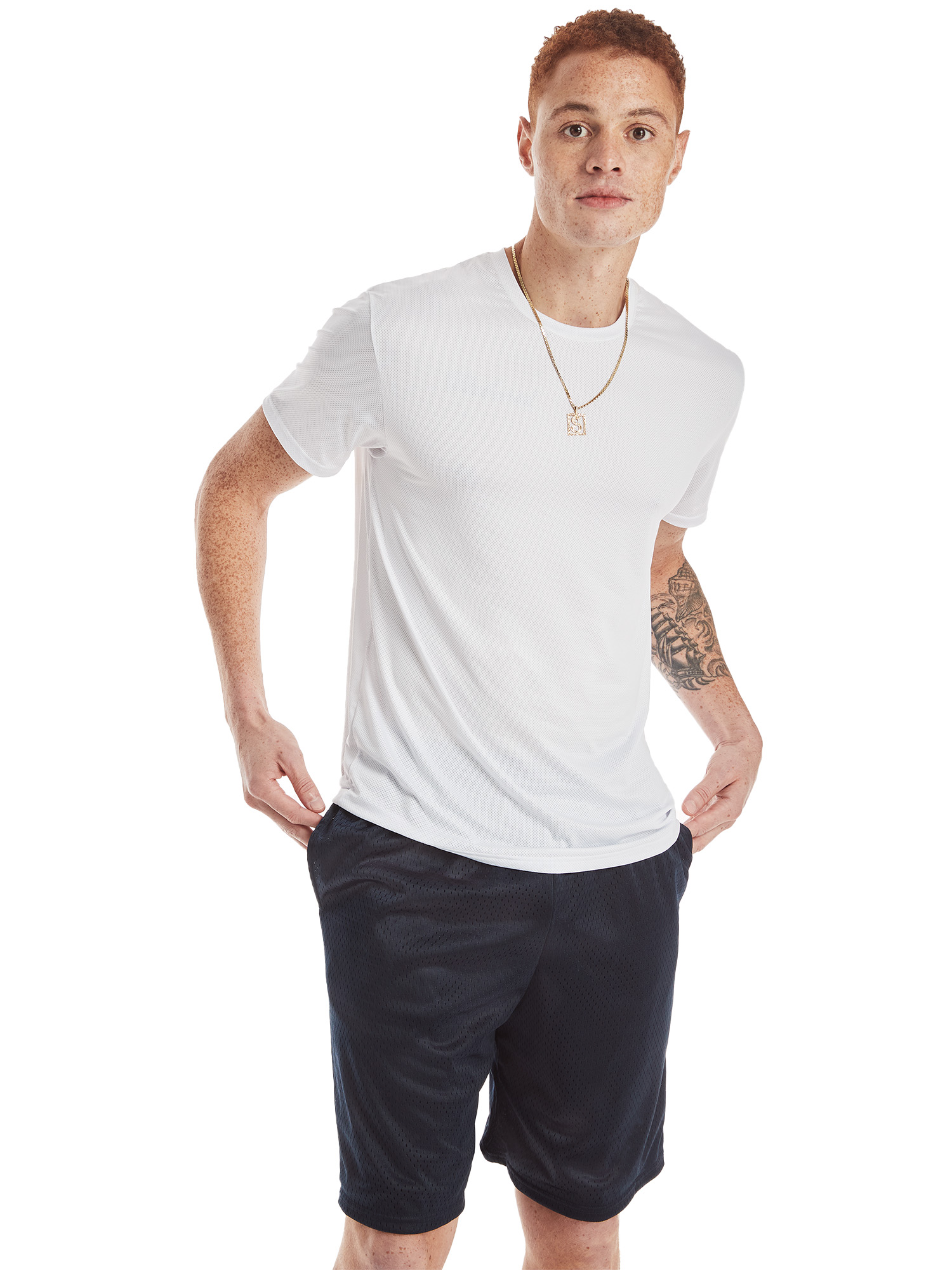 Hanes Men's X-Temp Moisture-Wicking Crew Neck T-Shirt, 3-Pack photo 8