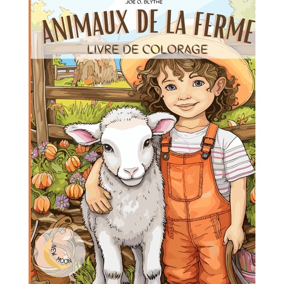 Animaux de la ferme Livre Ã  colorier: Ã la ferme: Un voyage colorÃ© avec 50 animaux dÃ©licieux et plus encore, (Paperback)