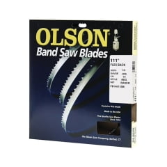 

Olson Saw Olson Saw - FB14811DB - 111 in. L x 1/4 in. W x 0.025 in. thick Carbon Steel Band Saw Blade 14 TPI Regular teeth - 1/Pack