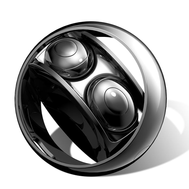 TWS Auriculares In-ear inalámbricos de bajo retardo Auriculares estéreo envolventes compatibles con Bluetooth 5.0 Auriculares para juegos de música para teléfonos móviles Negro Inevent EL005036-01B