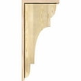 thumbnail image 3 of 6"W x 14"D x 30"H New Brighton Rough Sawn Corbel w/Backplate, Douglas Fir, 3 of 9