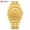 Gold, variant on Men's Business-Style Stainless Steel Men's Wristwatch