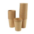 thumbnail image 1 of 100Pcs/Pack Paper Coffee Cup Disposable Paper Cup Eco Friendly Tea Cup Drinking Accessories, 1 of 8