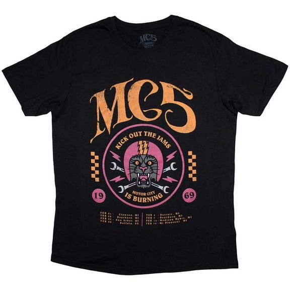 MC5 Unisex T-Shirt: 1969 (Small)