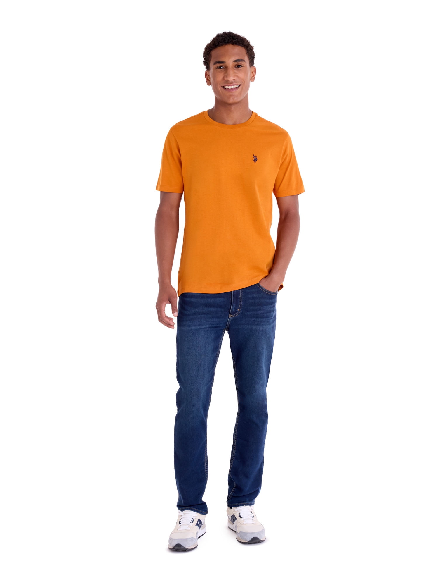 U.S. Polo Assn. Men's Basic Short Sleeve Crew T-Shirt