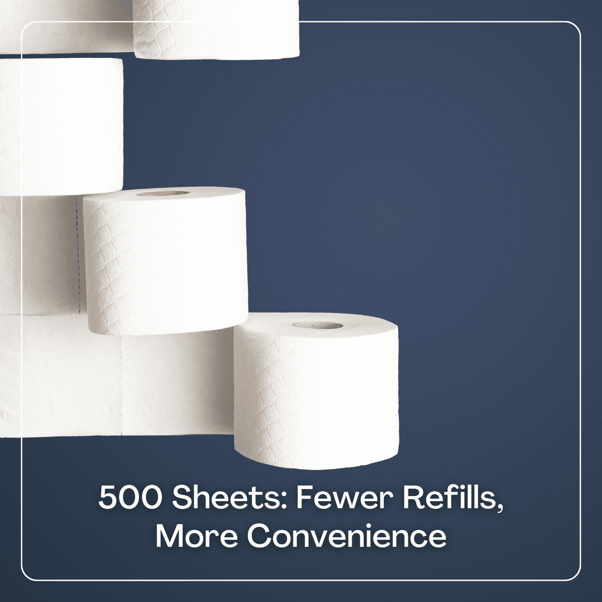 Karat 2-Ply Commercial Toilet Paper Rolls, 48 Rolls | JS-TTW500