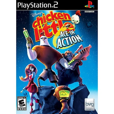 Disney's Chicken Little: Ace in Action - Playstation (Best Selling Ps2 Game Of All Time)