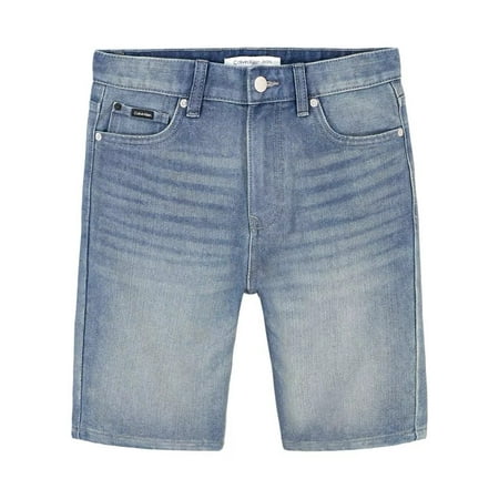 Calvin Klein OAKLAND Big Boys Relaxed Denim Shorts, US 10
