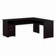 thumbnail image 3 of Cabot 72W L Shaped Computer Desk with File in Ash Gray - Engineered Wood, 3 of 5