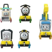 Thomas & Friends Construction Crew 5-Piece Diecast Metal Toy Train & Vehicle Set