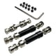 thumbnail image 3 of 2 piezas de ejes de transmisión delanteros y traseros de acero endurecido, eje de transmisión de metal para coche RC negro, 3 of 9