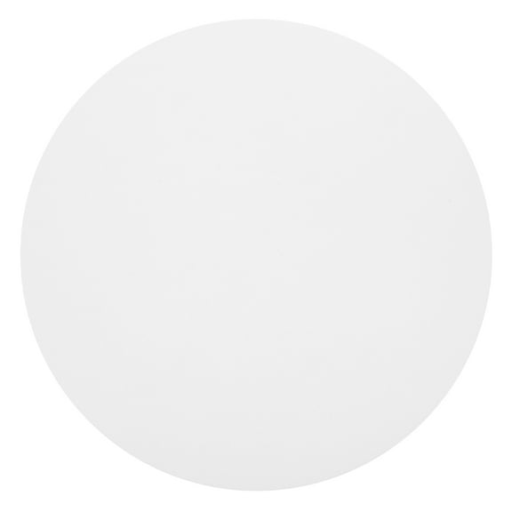 WEUVEB Lamp Diffuser Panel Acrylic Lampshade White Round 1Pcs 14in