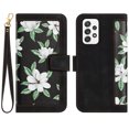 thumbnail image 1 of Compatible with Samsung Galaxy A23 5G/ 4G Vintage Flower Wallet Case Magnetic Closure Cover with Card Slots, 1 of 5