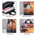 thumbnail image 3 of Easygdp Sunset Dancing Dolphin B para Easygdp Yak - Mochila Casual Ligera y Resistente para Viaje y Senderismo para Hombres y Mujeres, 3 of 7