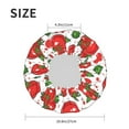 thumbnail image 4 of KLL Hand Drawn Tomatoes Pattern Shower Cap & Bath Cap for Women,Reversible Oversized Waterproof Shower Caps for all Hair Lengths,Elastic Reusable Bathing Hair Cap, 4 of 6