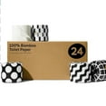 thumbnail image 5 of 100% Bamboo Toilet Paper, 24 Rolls, 3 Ply, 330 Sheets, Long, Strong & Soft Toilet Tissue, Renewable, Tree Free Bathroom Tissue Made with Bamboo Fibers, 5 of 6