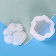 thumbnail image 4 of Miangastore Gifting Idea Cat Paw Shape Box Epoxy Mold White 1 Set 3.6X3.4X0.7 In, 4 of 8