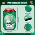 thumbnail image 2 of Can Cooler Sleeves SEPGLITTER, paquete de 18 diseños navideños, 2 of 6