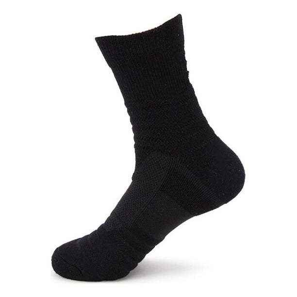 Calcetines de hombre Minnieouse invierno gruesos tubo medio Negro