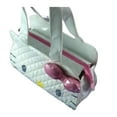 thumbnail image 2 of Hello Kitty White Face Quilted Handbag Purse Bag with Pink Bow 10" x 9", 2 of 4