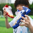 thumbnail image 4 of Zapatos de fútbol de césped para interiores para niños, botas de entrenamiento profesionales resistentes al desgaste, ultraligeras, transpirables, de alta calidad, 4 of 5
