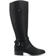 thumbnail image 2 of Style & Co. Womens Bennon Zipper Block Heel Knee-High Boots, 2 of 5