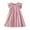 Pink, variant on Odeerbi Toddler Girls Summer Pleated Dress Cute Ruffle Sleeve Tank Dress Kids Solid Color Sleeveless A Line Sun Dress Toddler Girls Clothes